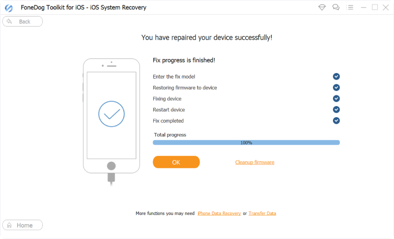 Fix iPhone Activation Error Using FoneDog: Retore Successfully