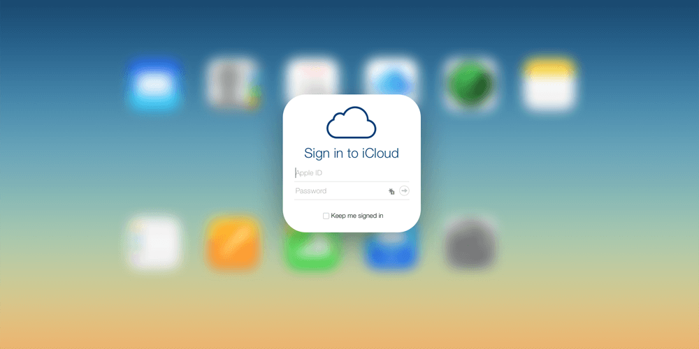 Sign Into Icloud