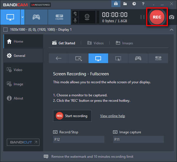 Screen Recorder for YouTubers - Bandicam