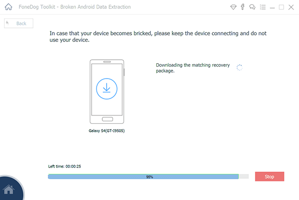 Download Recovery Package to Get Files Back from Samsung