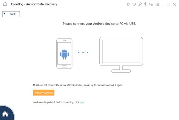 Connect Android to PC to Recover Deleted Photos