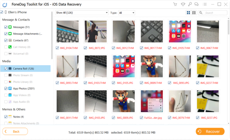 Recover Photos from iPhone Using FoneDog iOS Data Recovery