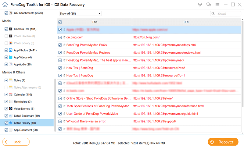 How to Recover Browsing History on iPhone After One Month