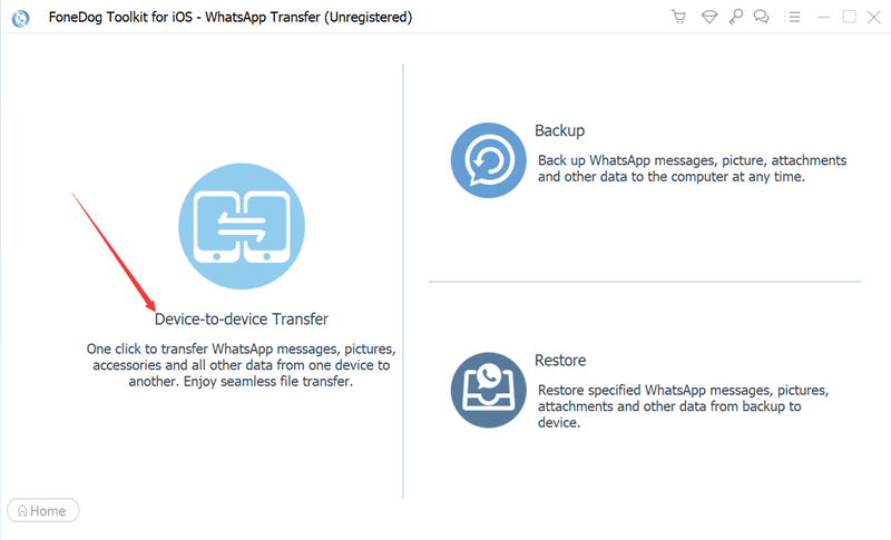 Select Device-to-Device Transfer