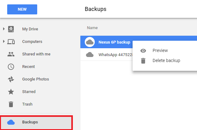 Recover Permanently Deleted Photos from Google Drive