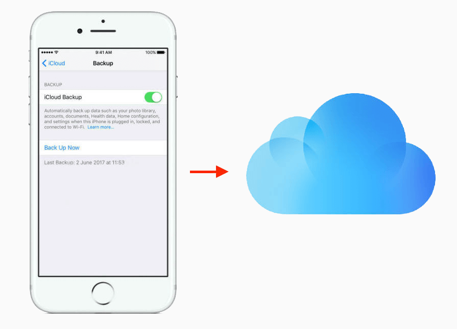 Faça backup de dados no iCloud