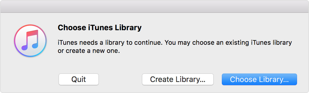 Restaurar sua biblioteca do iTunes via backup