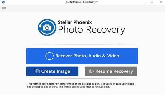 Use Stellar Phoenix Photo Recovery