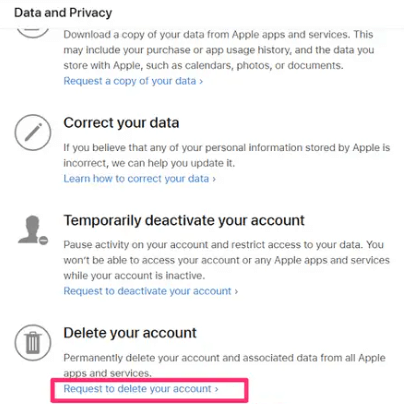 Como excluir permanentemente sua conta do iCloud