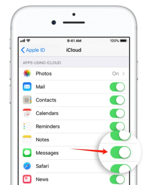 Resync Messages on iCloud to Get Disappeared Messages Back