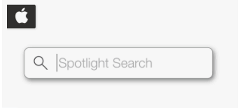 Look for The Music App Using The Spotlight Search