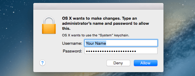 find passwords on mac