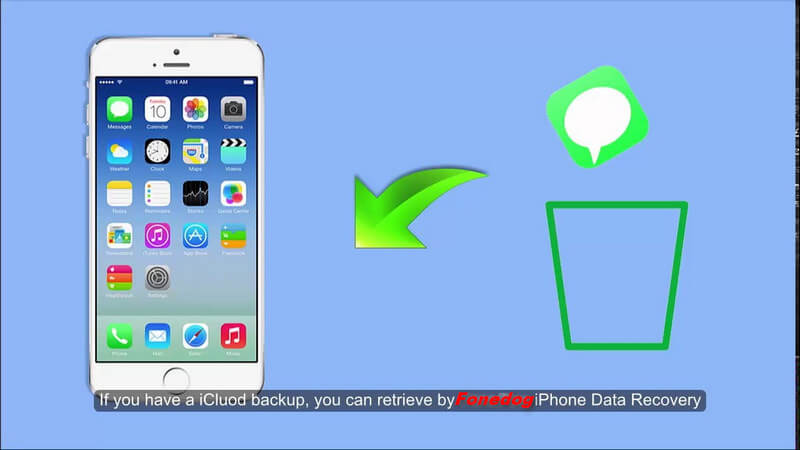 how to save text messages from iphone on icloud