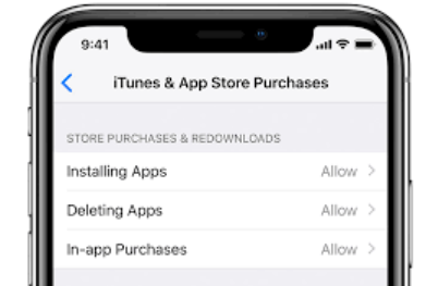 Turn Off The Restrictions to Fix App Won't Delete On iPhone