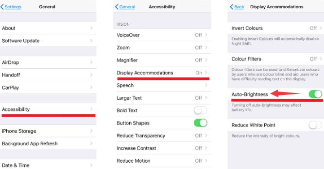 Lower The iPhone's Display Brightness to Improve iPhone Battery Performance