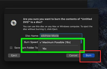 How to Burn iMovie to DVD