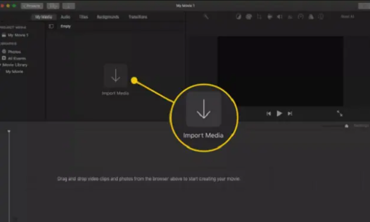 Rotate MOV File Using iMovie