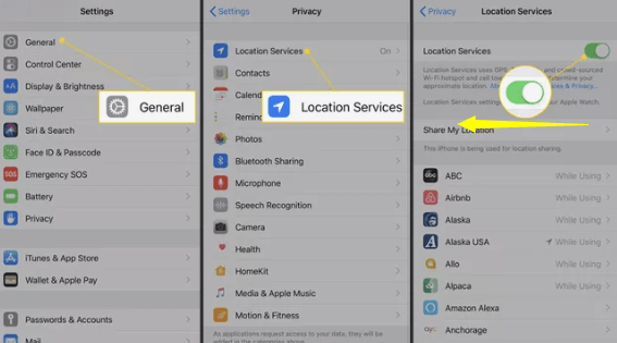 Turn off Location Connections to Improve iPhone Battery Performance