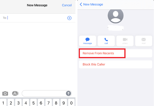 How to Delete Recents Using Messages On Your iPhone