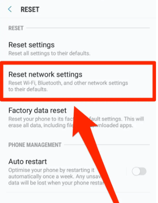 Reset Network Settings to Fix App Won't Delete On iPhone