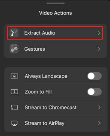 Extract Audio from Videos on iPhones Using Readdle