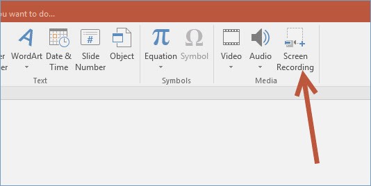 Record Screen on Windows Using Microsoft PowerPoint