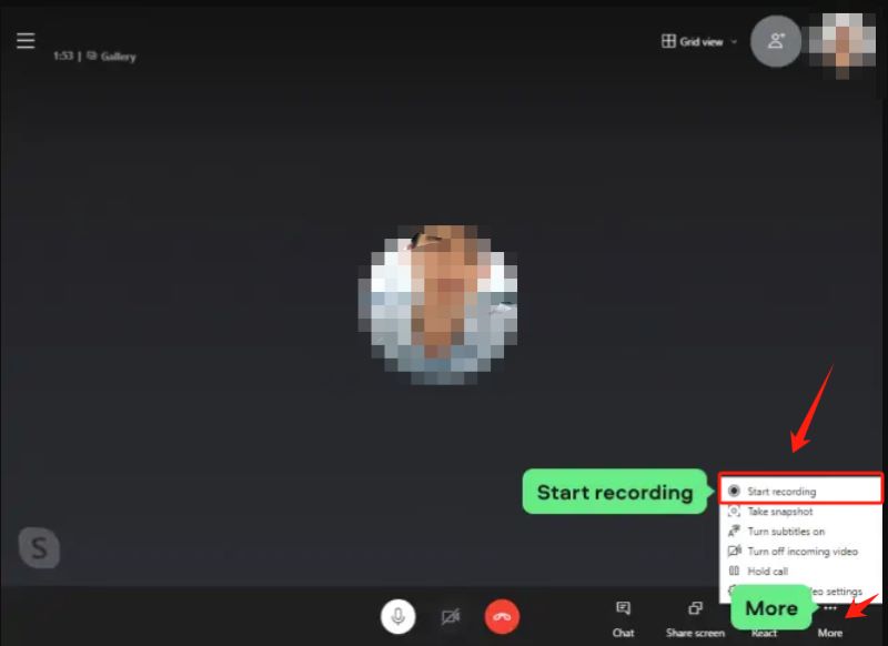 Grave chamadas de vídeo do Skype no Mac
