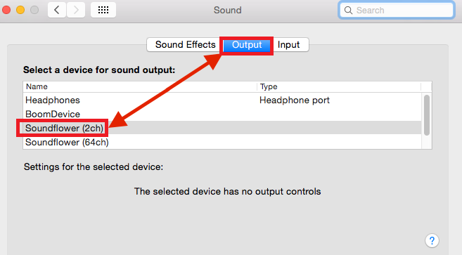 Configure o Soundflower antes de gravar rádio da Internet no Mac