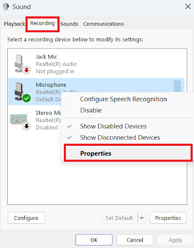 Record Internal Audio with Audio Cable and Set Midrophone Properties