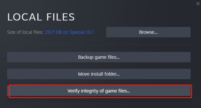 Verify Game Files’ Integrity to Fix Palworld Black Screen