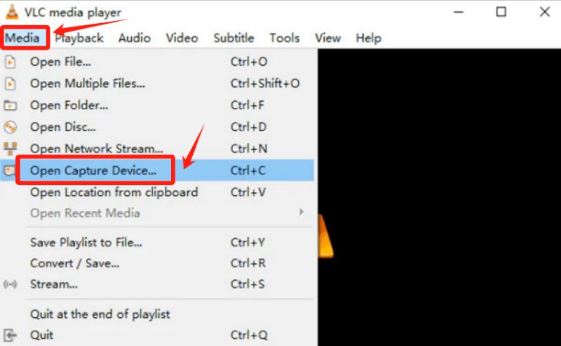 Hur VLC spelar in ljud på Windows