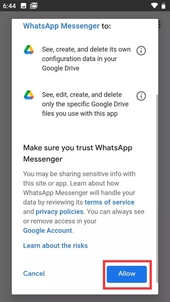 Restore WhatsApp from Backup on Android Using WhatsApp’s Backup Feature on Google Drive