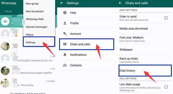 How to Delete WhatsApp Chat History